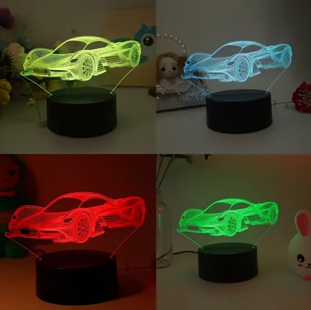 3D Car Light Hologram
