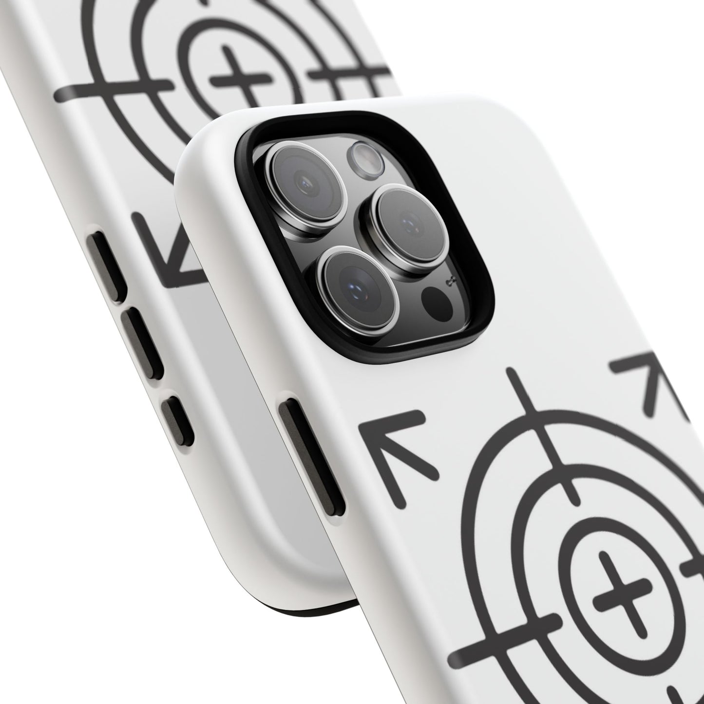 White protective phone case cover