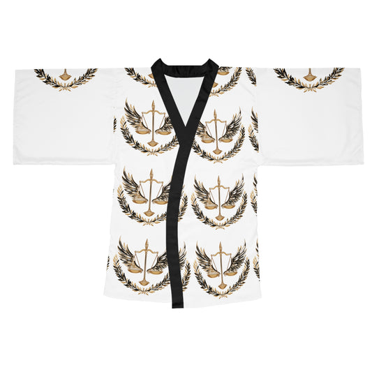 Gold Scale of Balance Sleeve Robe Unisex