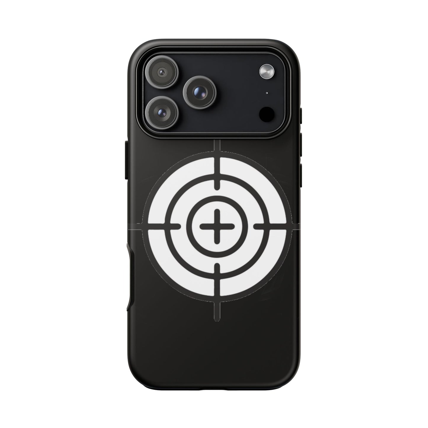 Black protective phone case cover