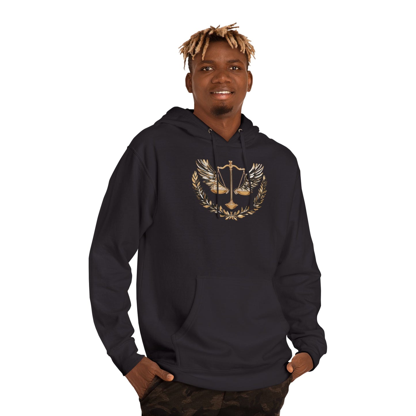Gold Scales of Balance Hoodie
