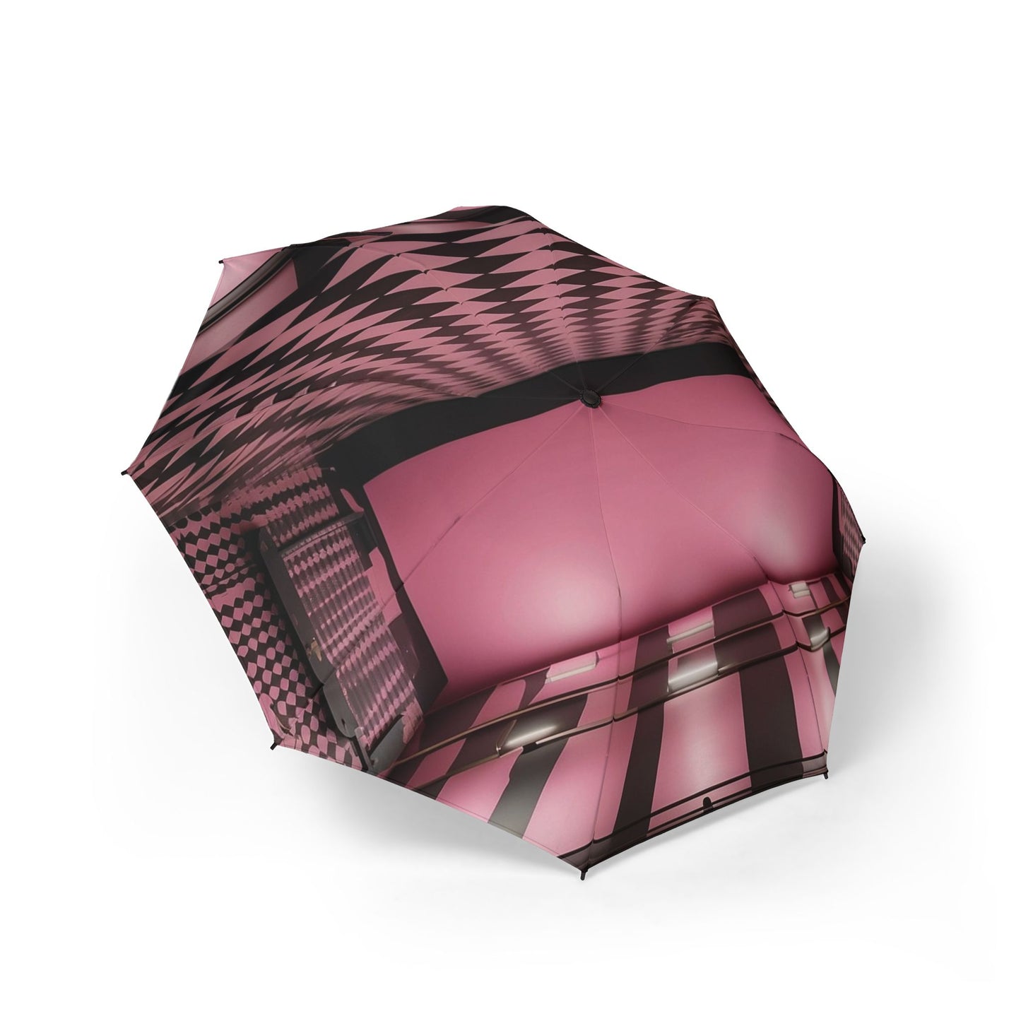 Illusion Checkered Umbrella