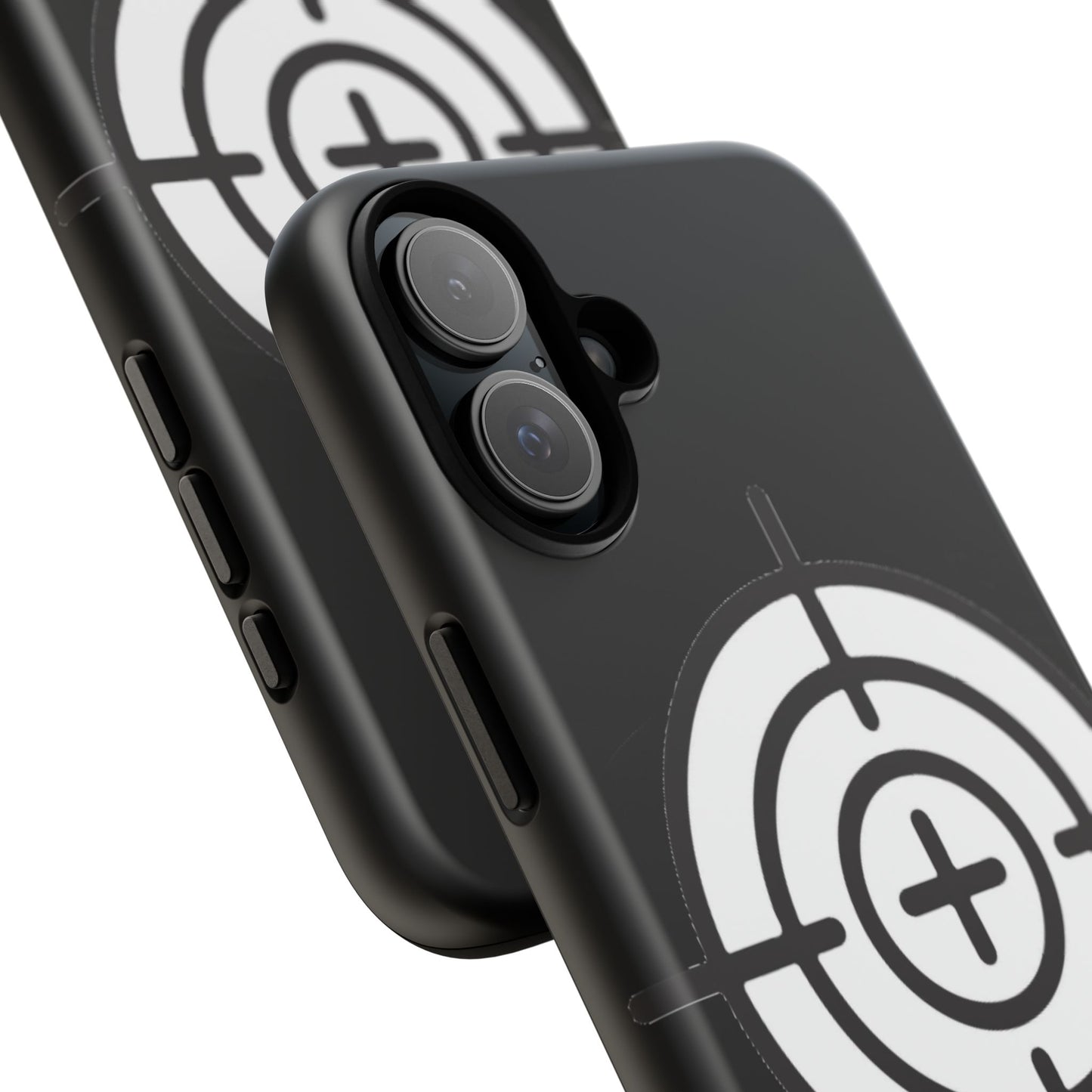 Black protective phone case cover