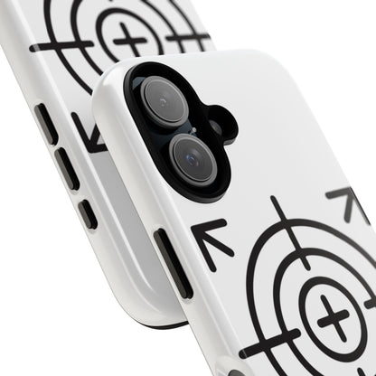White protective phone case cover