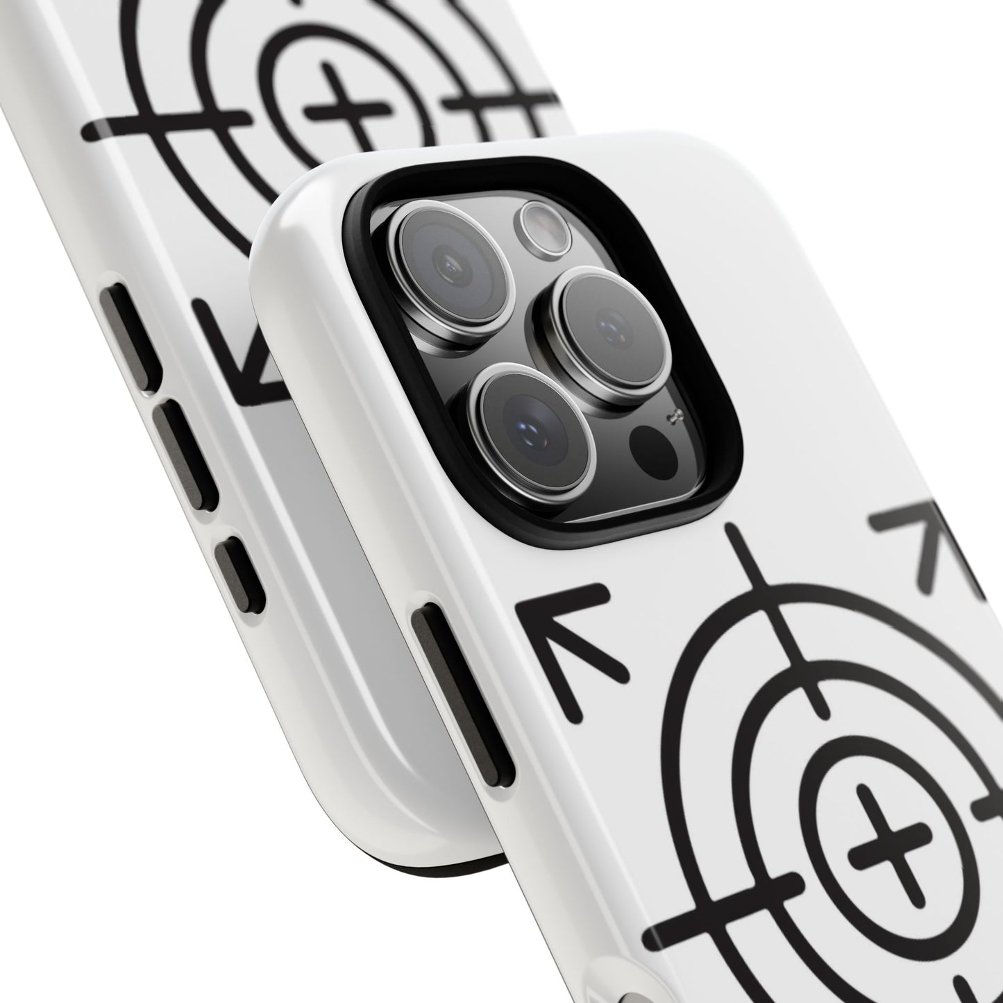 White protective phone case cover