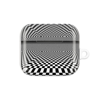 Illusion Checkered AirPod Case