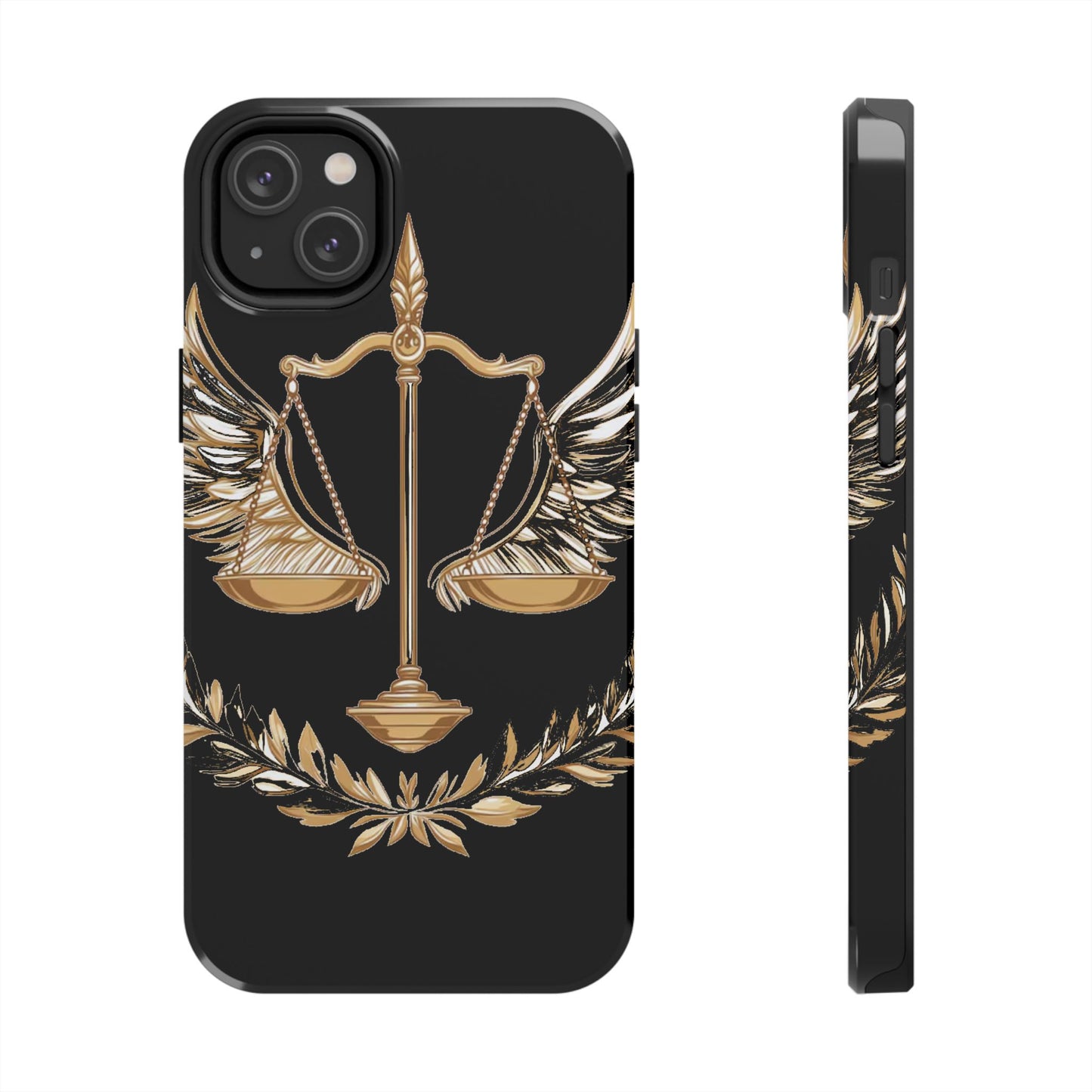 Golden Scales of Justice iphone Case
