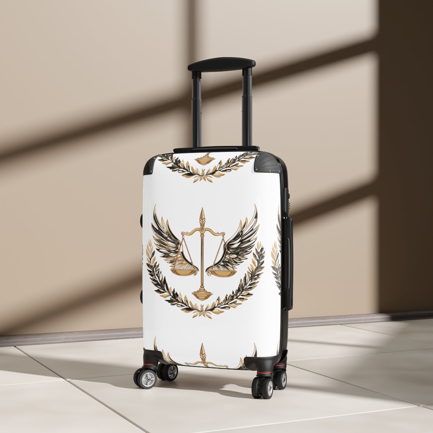 Golden Scale Carry On Suitcase Travel Luggage