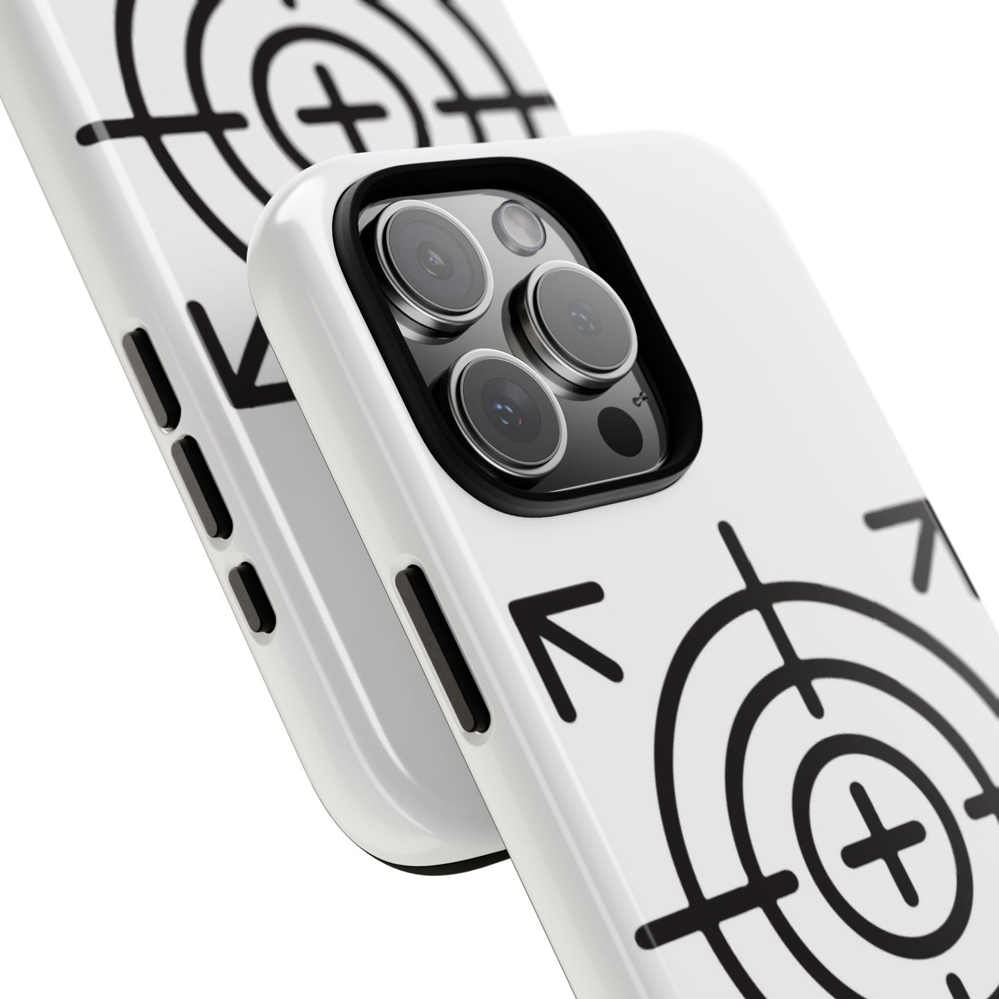 White protective phone case cover