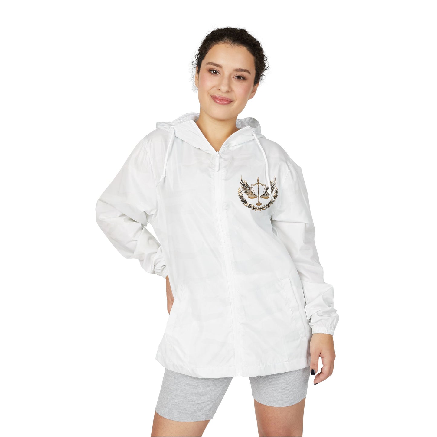 Scale of Balance Windbreaker Jacket Unisex