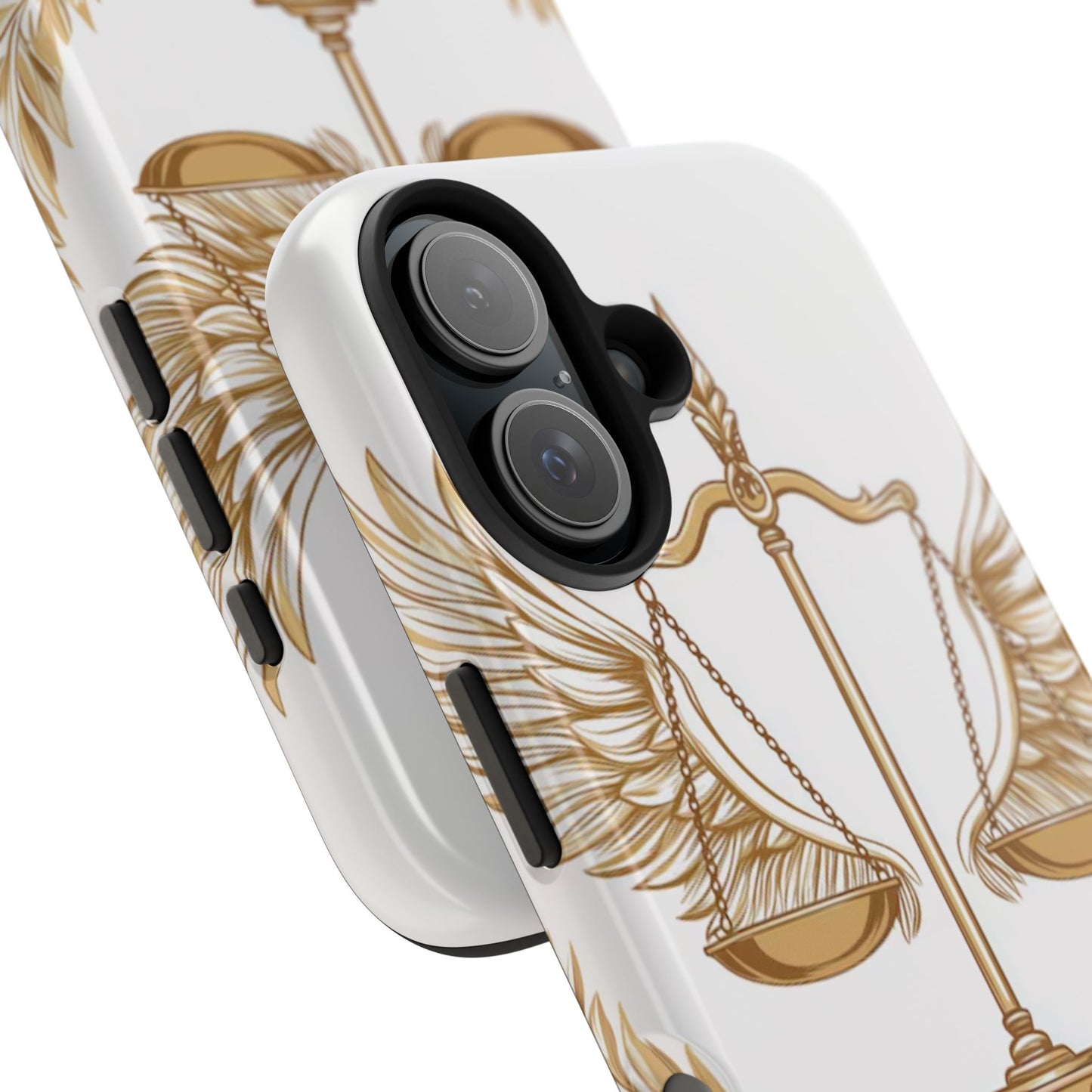 Golden Scales of Justice iPhone Case