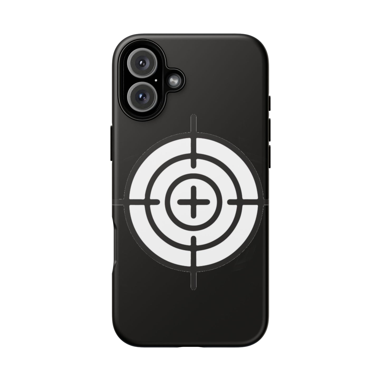 Black protective phone case cover