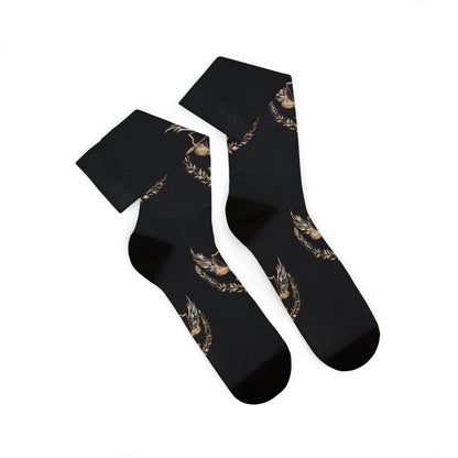 Gold Scale of Justice Socks Unisex