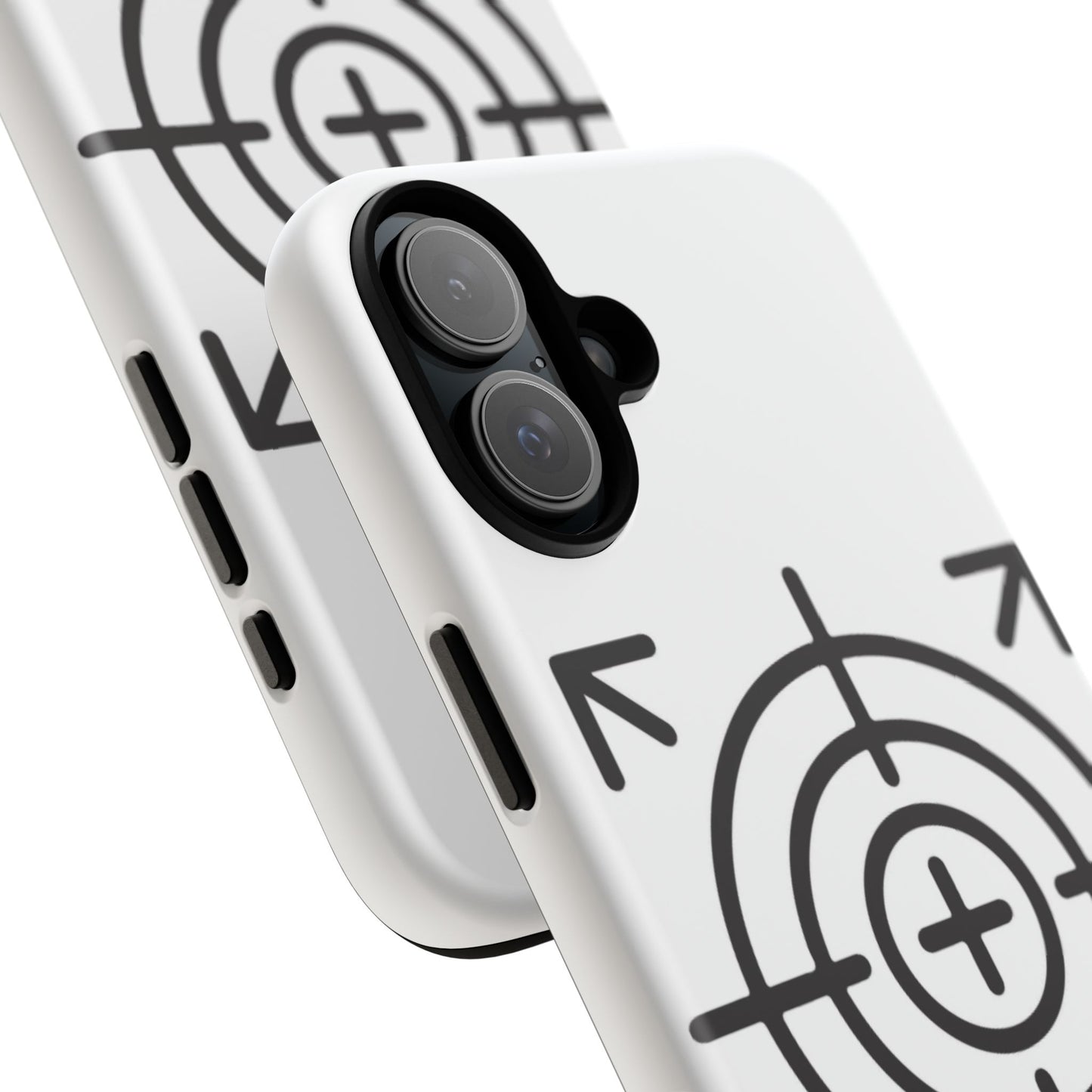 White protective phone case cover