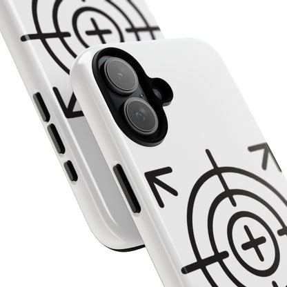 White protective phone case cover