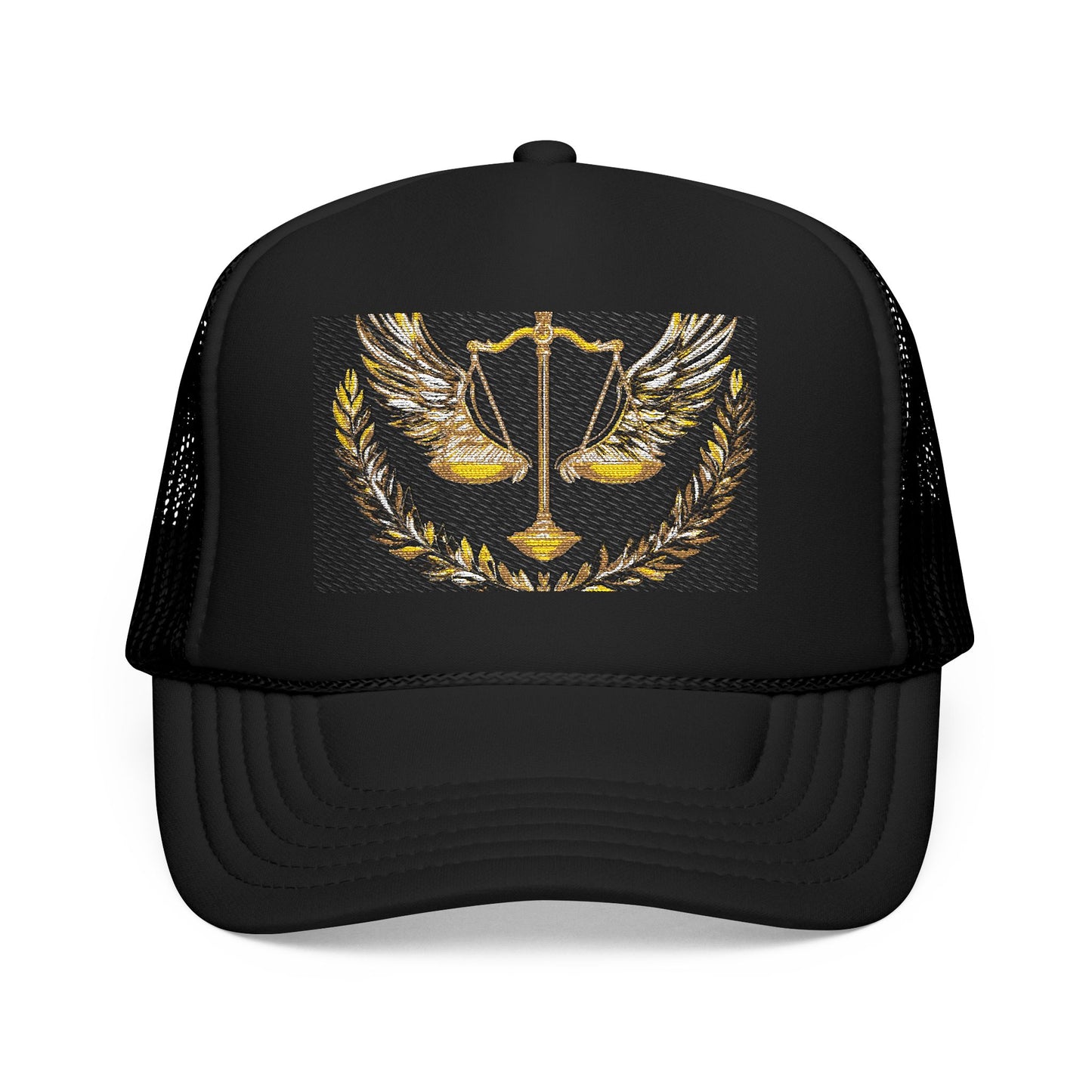Scales of Justice Golden Hat