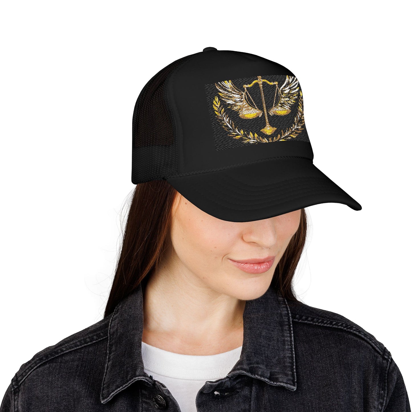 Scales of Justice Golden Hat