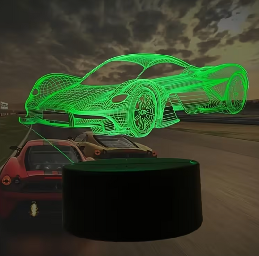 3D Car Light Hologram