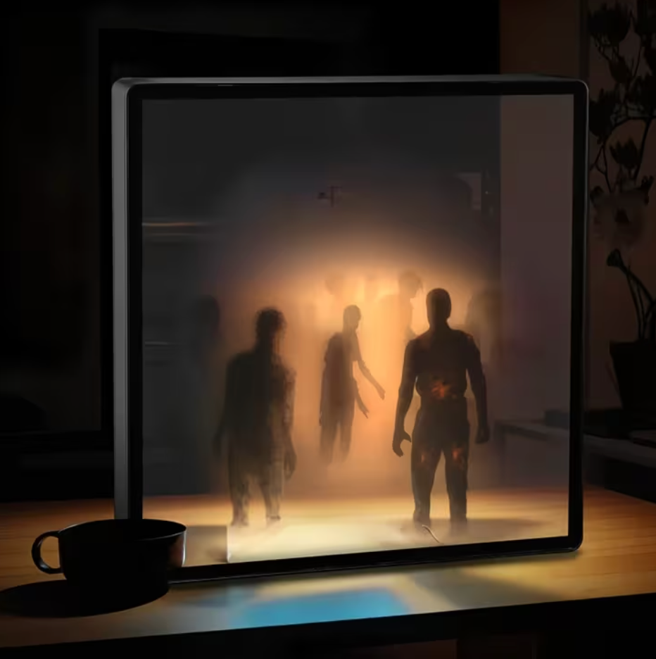 3D Door Sconce Light Hologram