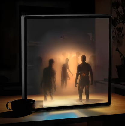 3D Door Sconce Light Hologram