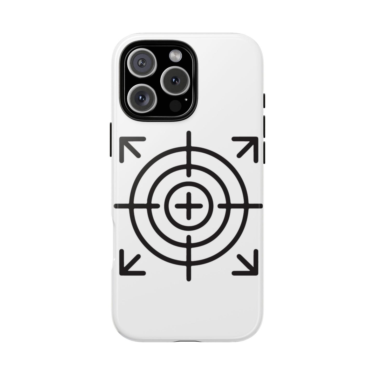 White protective phone case cover