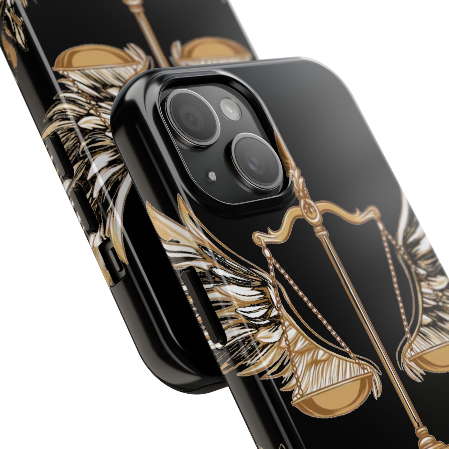 Golden Scales of Justice iphone Case