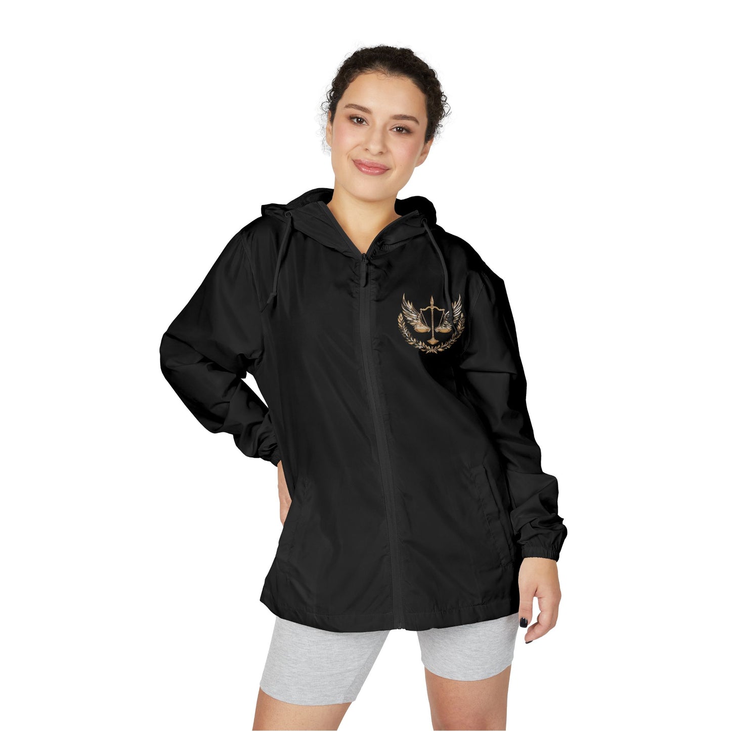 Scale of Balance Windbreaker Jacket Unisex