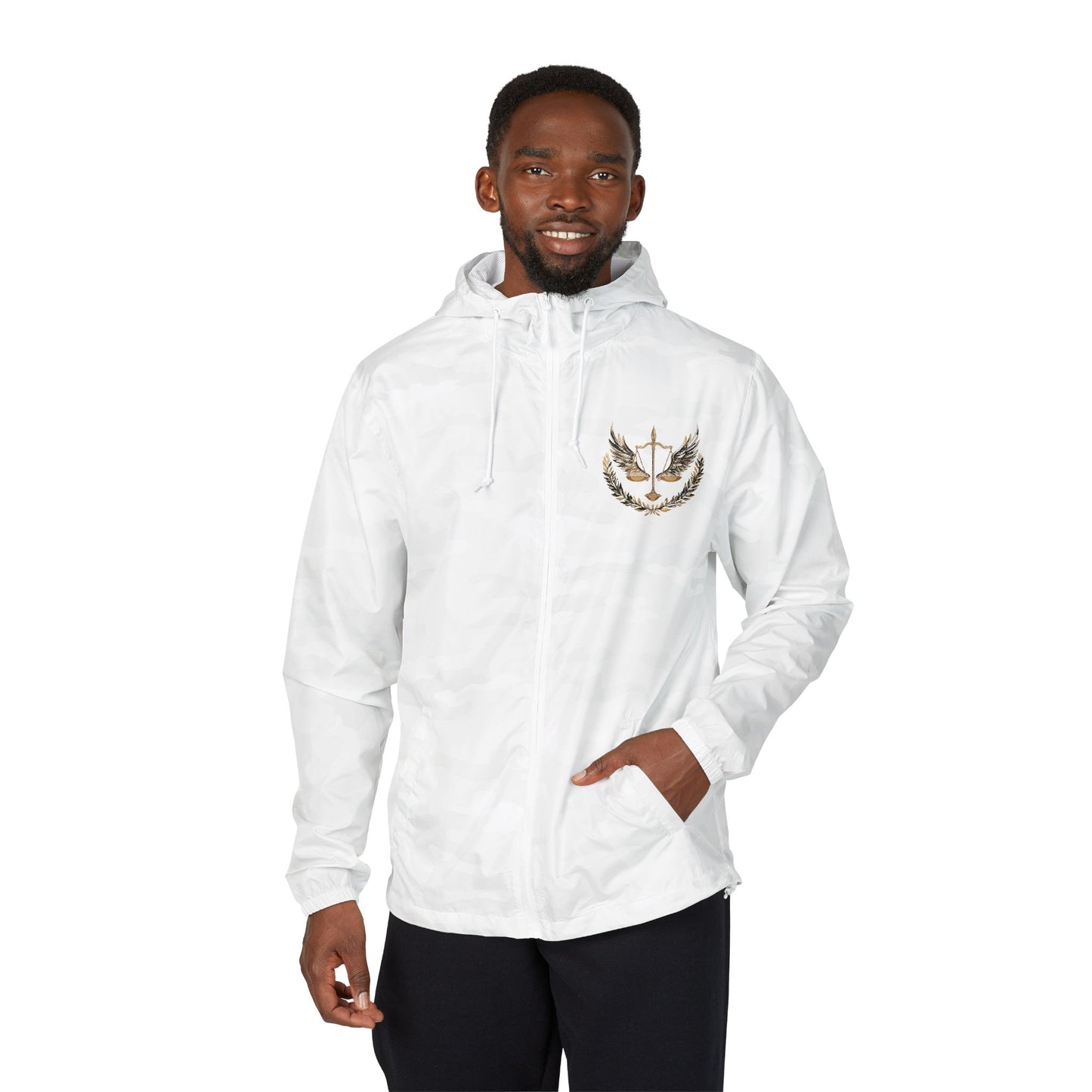 Scale of Balance Windbreaker Jacket Unisex