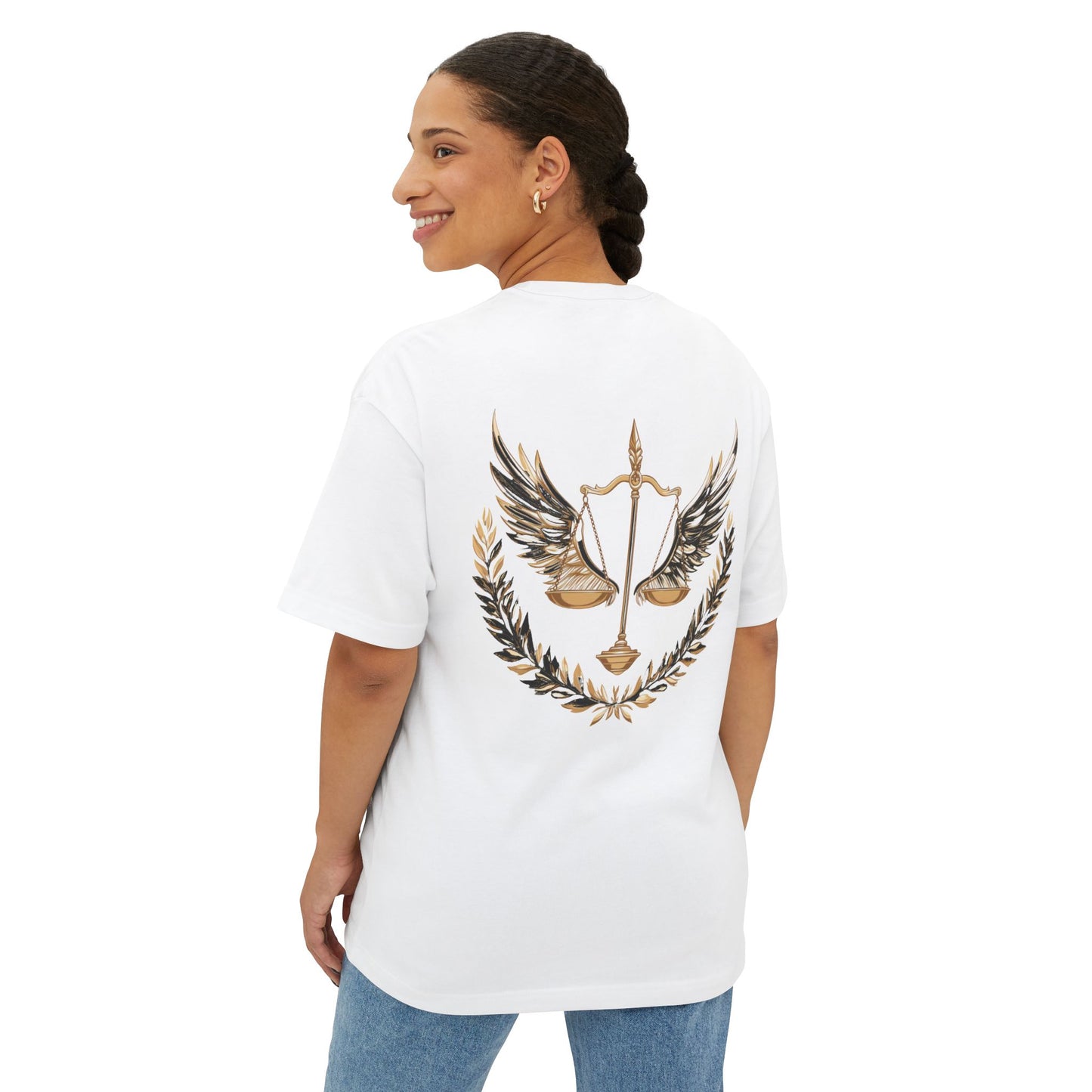 Gold Scales of Balance T-Shirt Unisex