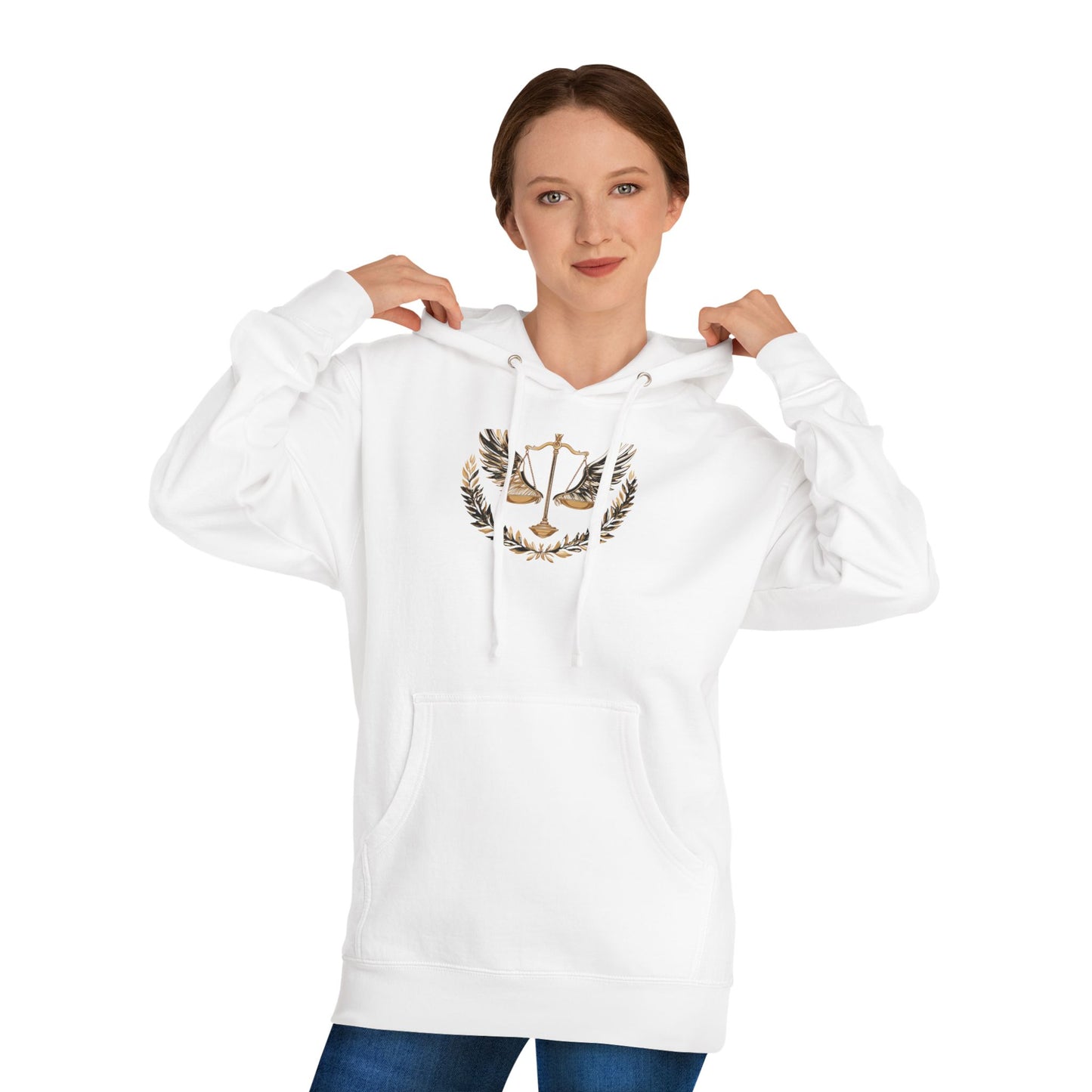 Gold Scales of Balance Hoodie
