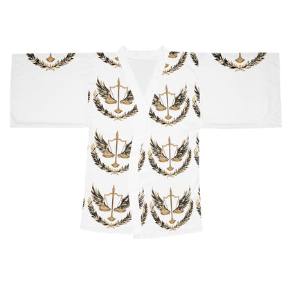 Gold Scale of Balance Sleeve Robe Unisex
