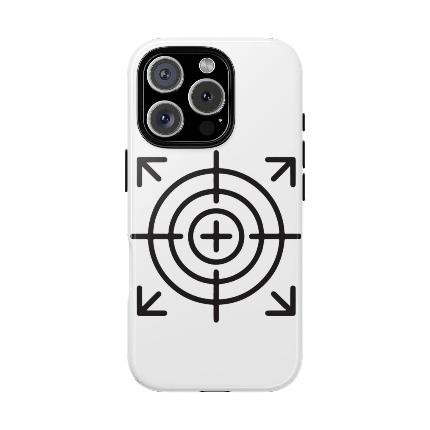 White protective phone case cover