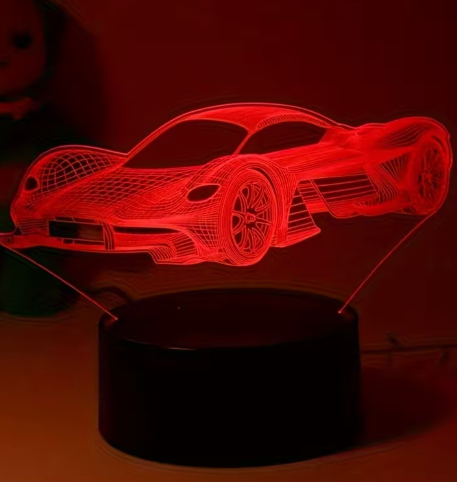 3D Car Light Hologram