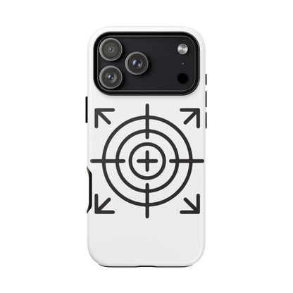 White protective phone case cover