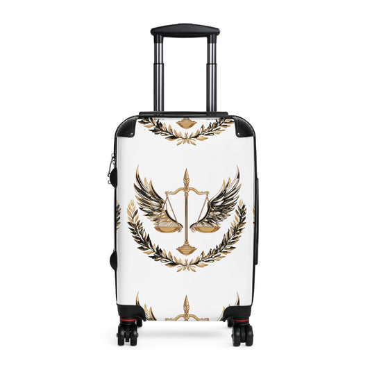 Golden Scale Carry On Suitcase Travel Luggage
