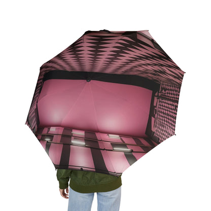 Illusion Checkered Umbrella