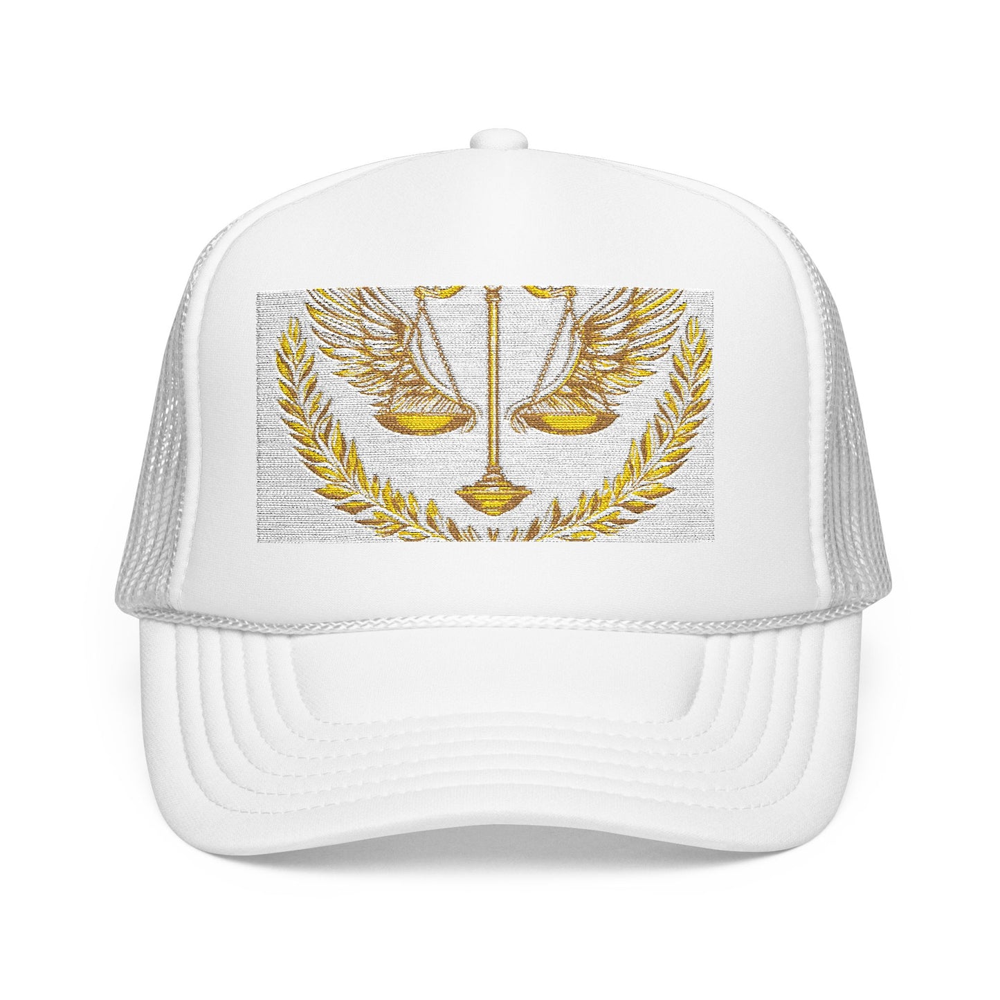 Scales of Justice Golden Hat