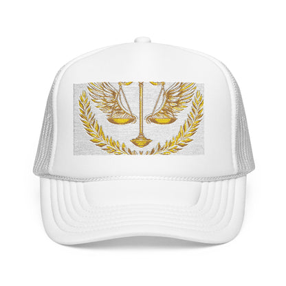 Scales of Justice Golden Hat