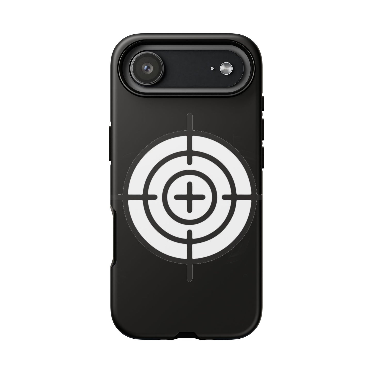 Black protective phone case cover