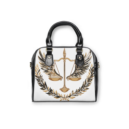 Balance of Golden Shoulder Handbag
