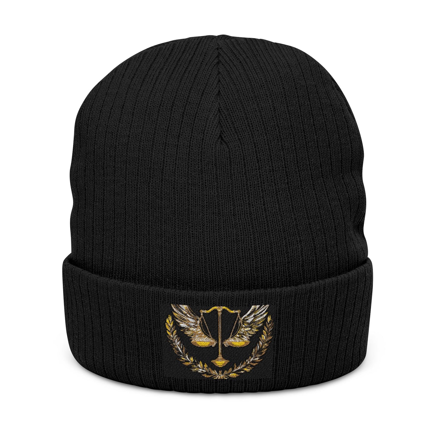 Scales of Justice Golden Beanie
