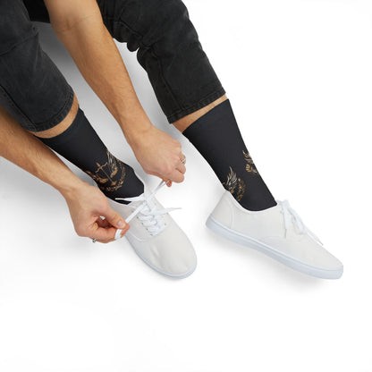 Gold Scale of Justice Socks Unisex