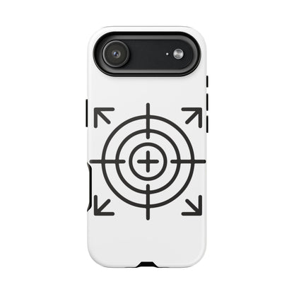 White protective phone case cover