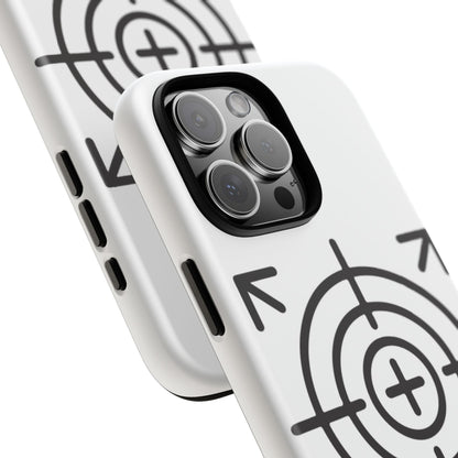 White protective phone case cover