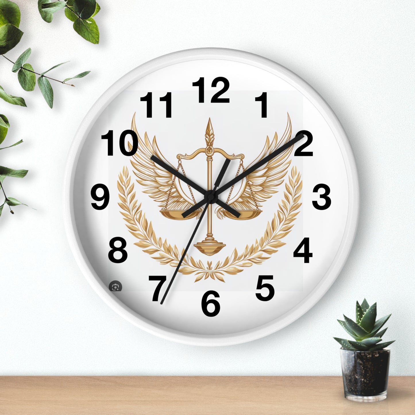 Wall Clock Justice Timing style