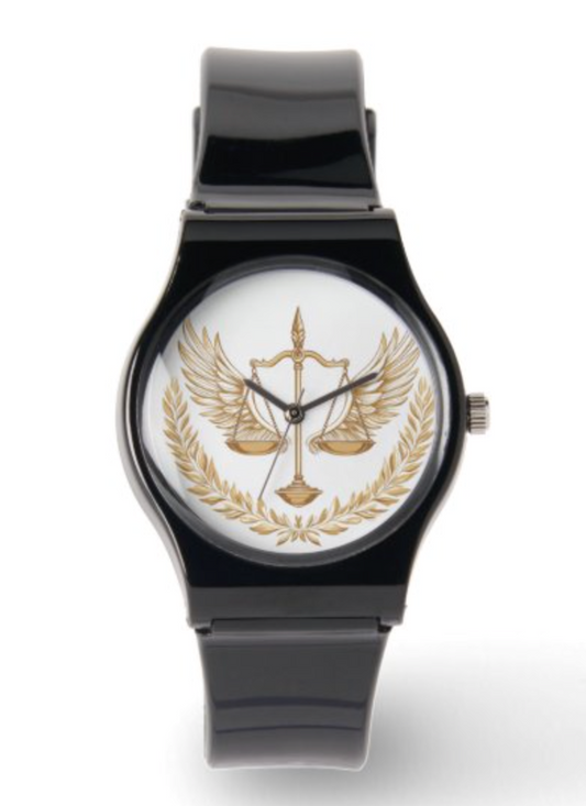 Black timing watch style