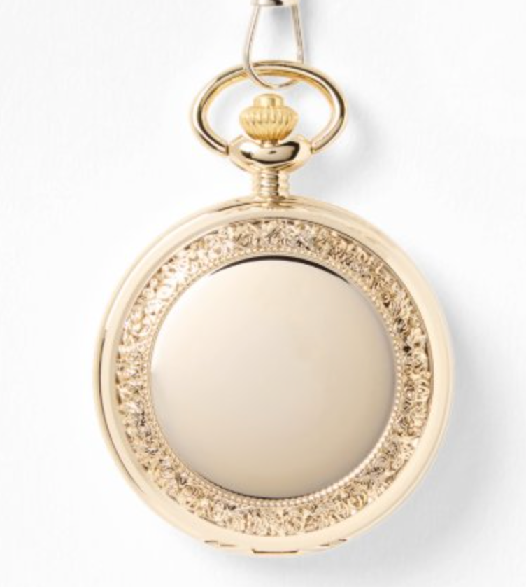 Golden Justice Pocket Watch