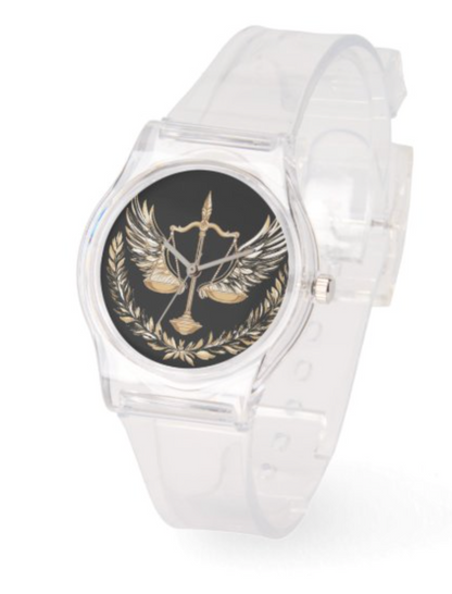 White timing watch style